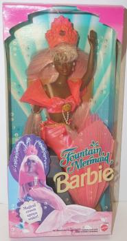 Mattel - Barbie - Fountain Mermaid - African American - Doll